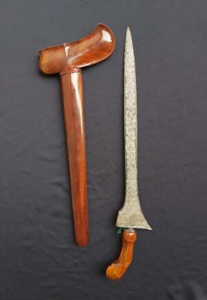Keris Dapur Tilam Upih Pamor Udan Mas - ZK-143