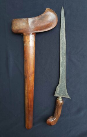 Keris Lurus Kebo Lajer Batu Lapak - ZK-176