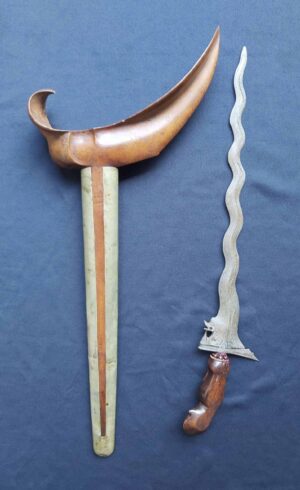 Keris Naga (Dragon) Pamor Wengkon - ZK-248