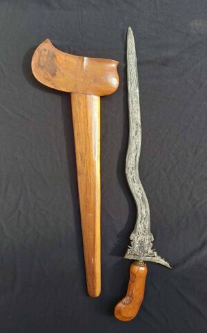 Keris Omyang Jimbe Luk3 Jangkung Beras Est Mataram - ZK-214