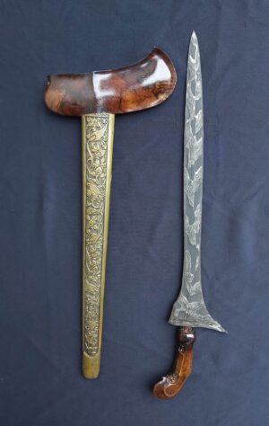 Keris Lurus Jalak Tilam Sari Kenongo Ginubah - ZK-179