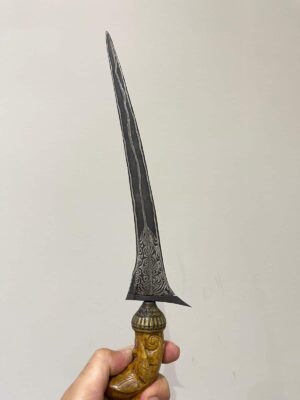 Keris Brojol 3 Pamor (Tunggak Semi, Ganggeng Kanyut, Adeg Wengkon) - ZK-423